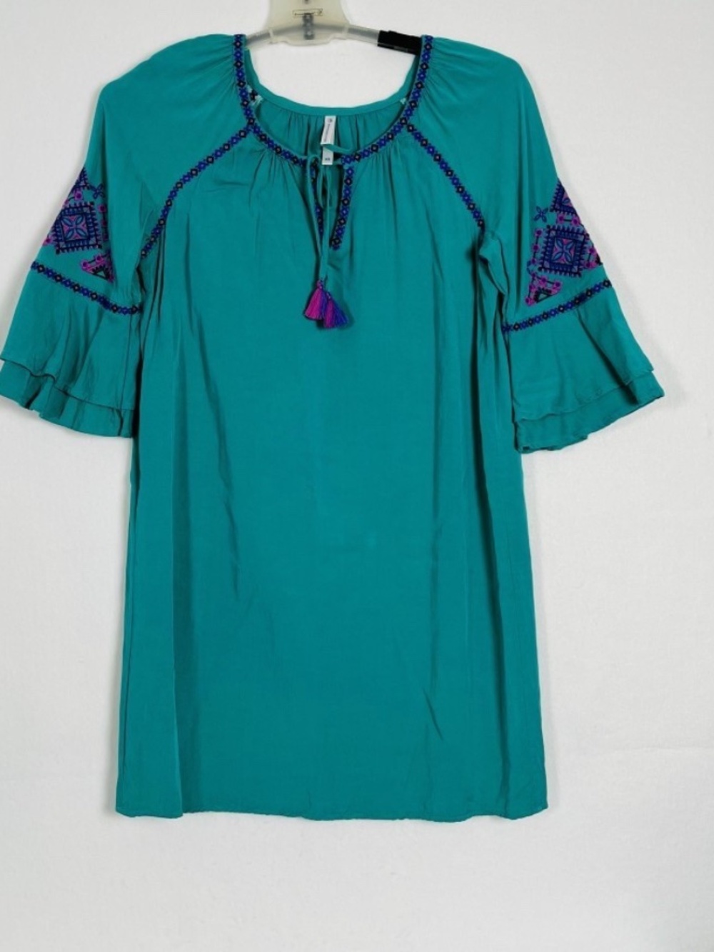 Southern Tide Women’s Clover Green Embroidered Natalie Shift Dress XS
